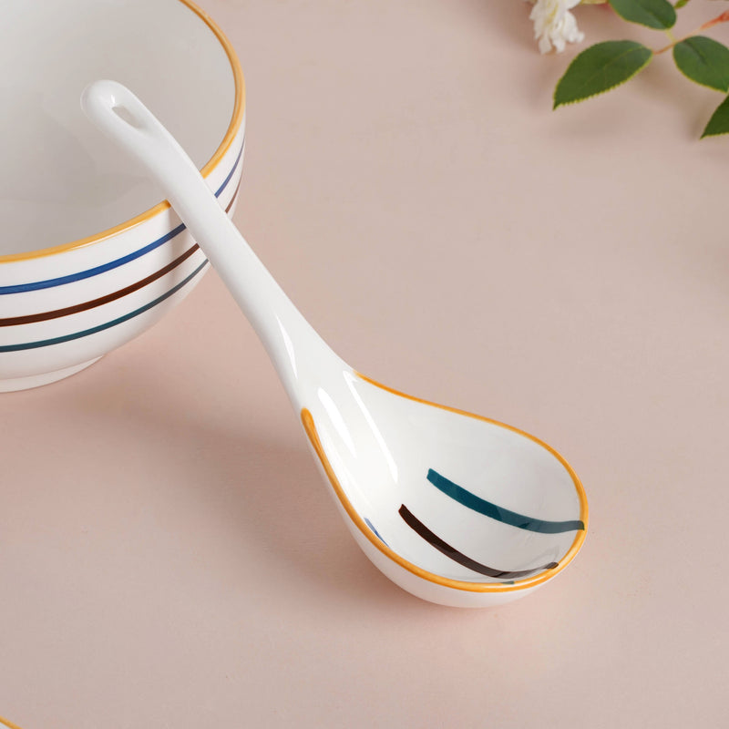 Feliz Lines 29 Piece Pasta Set For 6