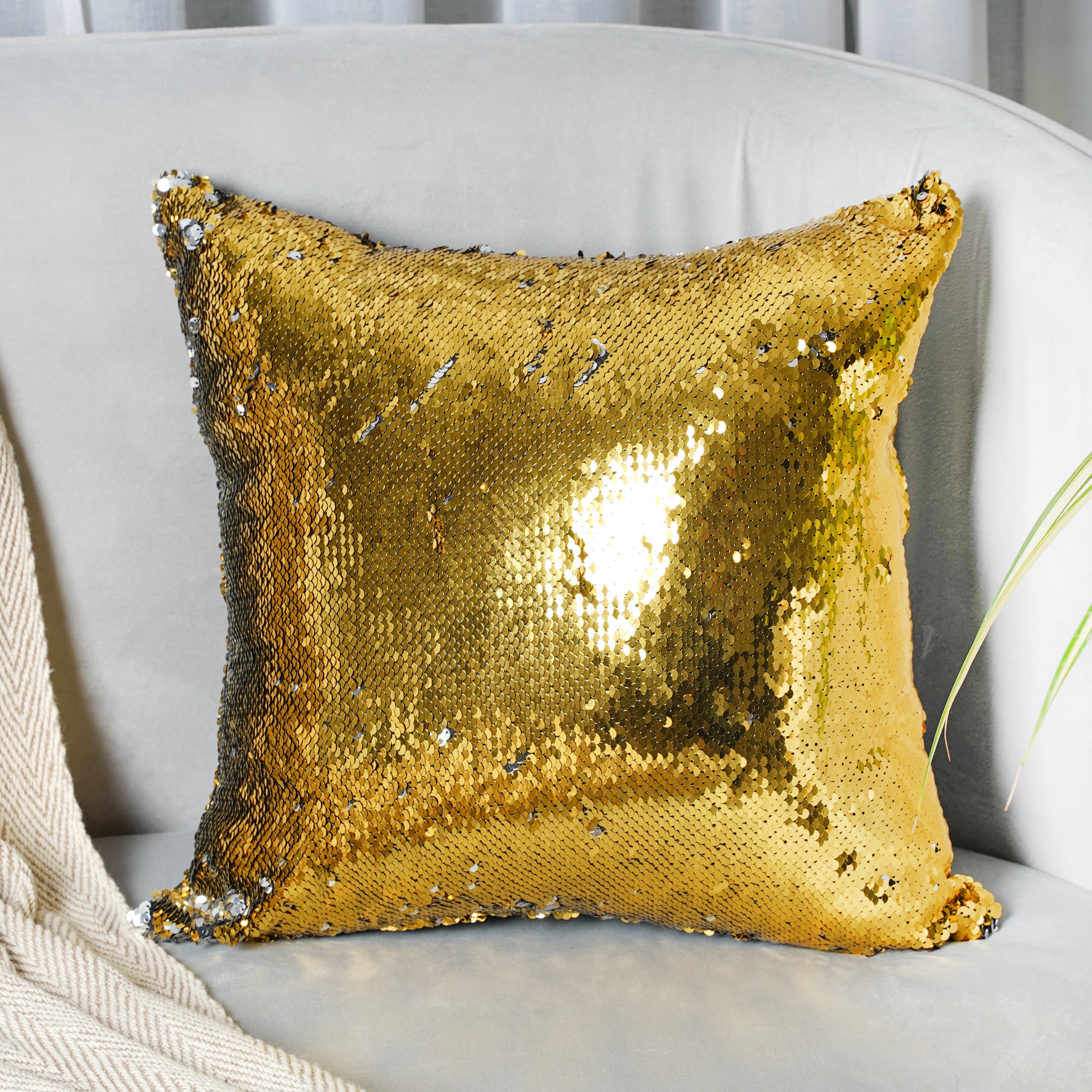 Golden Pillows Decorative Throw Pillows Golden Leather - Temu