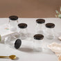 Miniature Glass Bottles Set of 6 - Jar