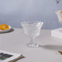 Butterfly Cut Glass Dessert Bowl Set of 2