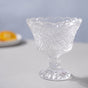 Butterfly Cut Glass Dessert Bowl Set of 2