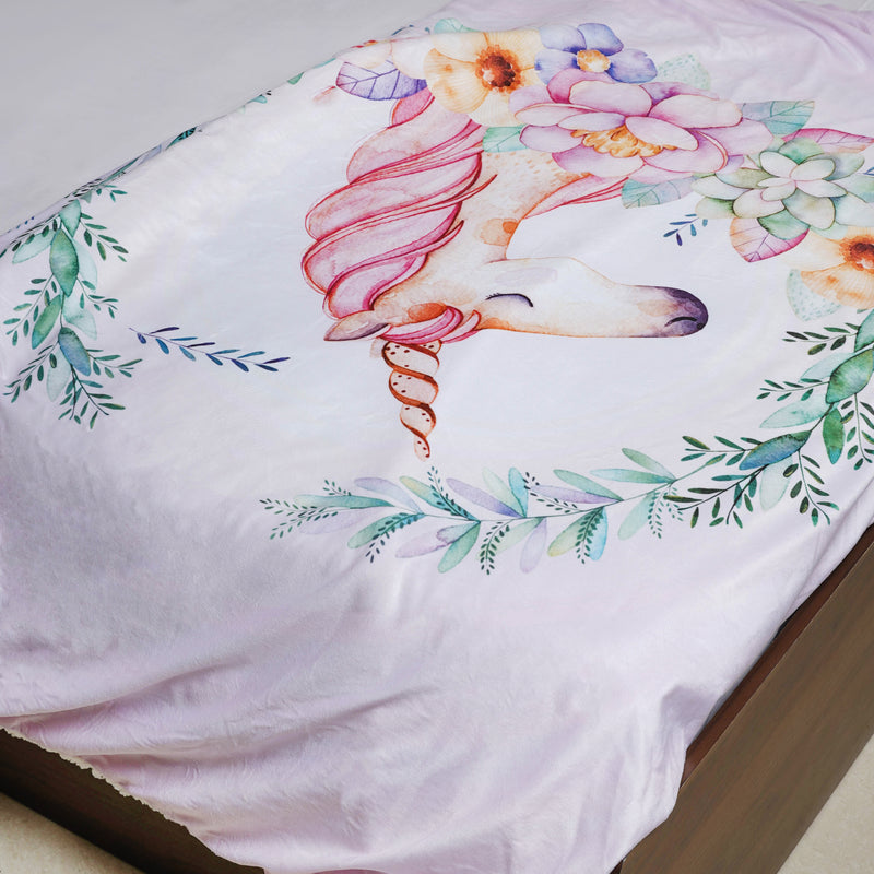 Fuzzy Unicorn Blanket