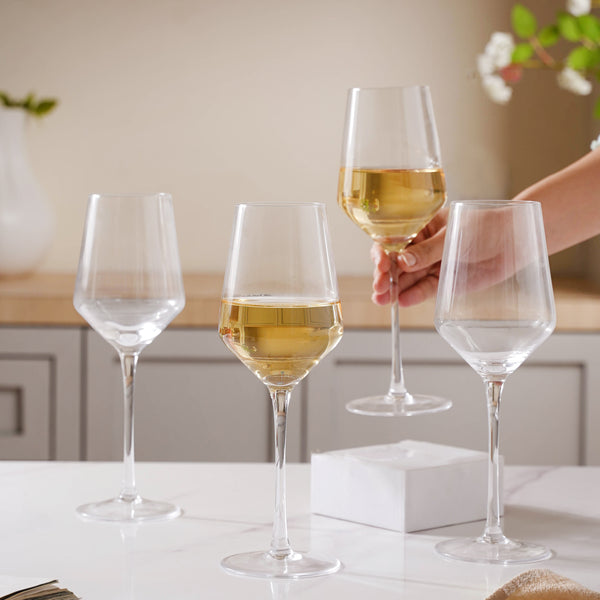 Sleek Wine Glass Set of 4