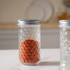 Textured Jar for Storage Set of 6 - Jar