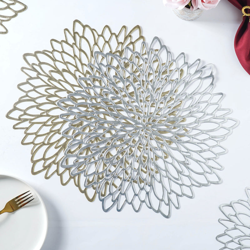 Round PVC Table Mat Set of 2