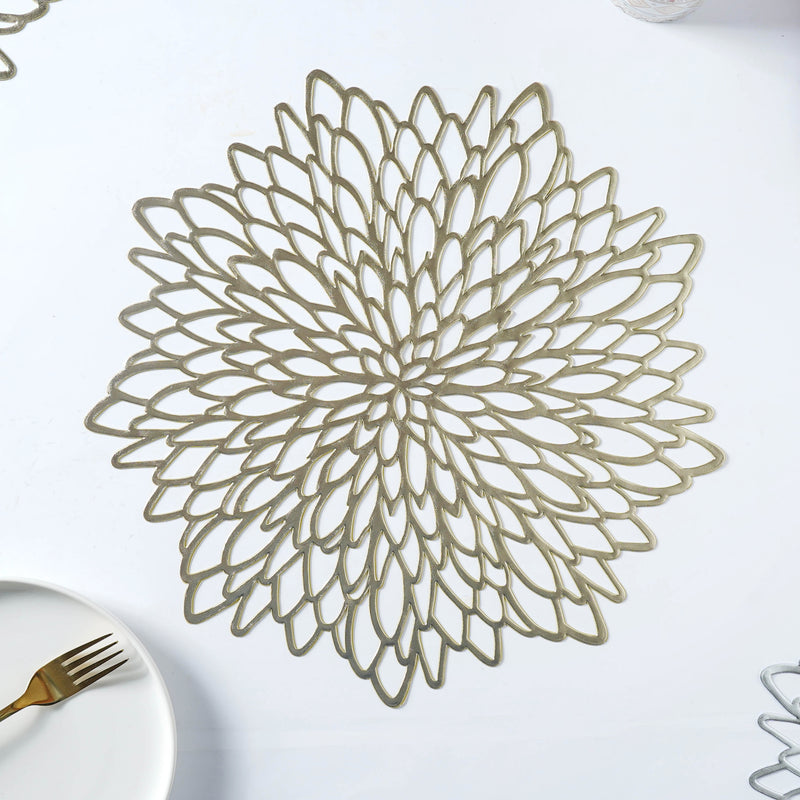 Round PVC Table Mat Set of 2