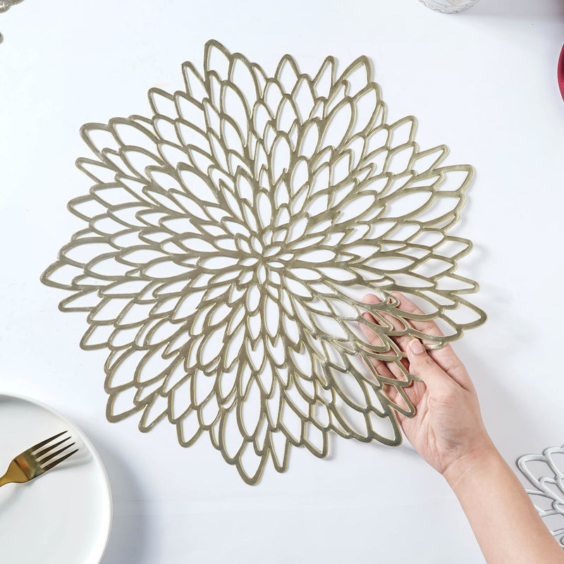 Round PVC Table Mat Set of 2