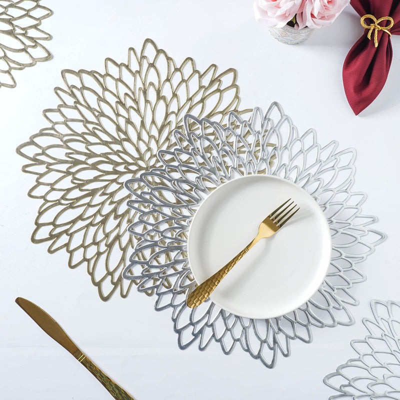 Round PVC Table Mat Set of 2