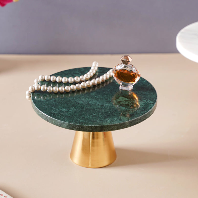 Marble Cake Stand 8 inch