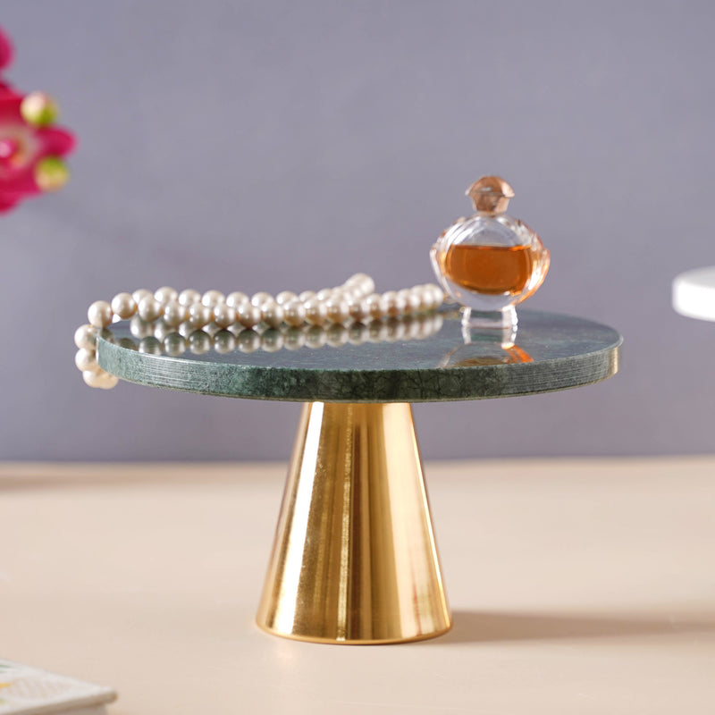 Marble Cake Stand 8 inch