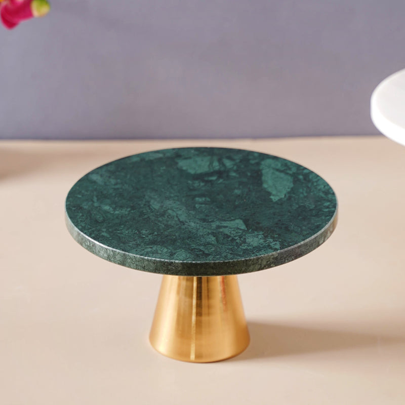 Marble Cake Stand 8 inch
