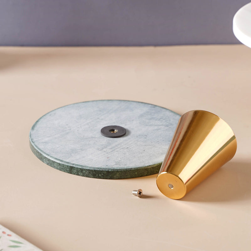 Marble Cake Stand 8 inch