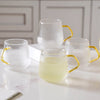 Classic Glass Tea Set of 5 - Tea set, teapot set, teacup set | Tea set for Dining table & Home decor