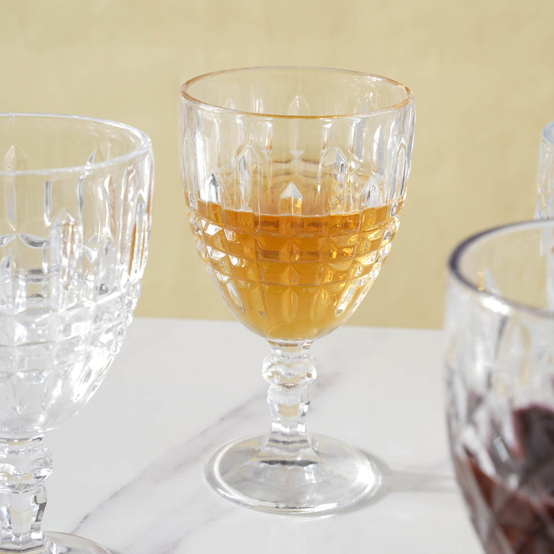 Crystal Wine Glass Set of 2