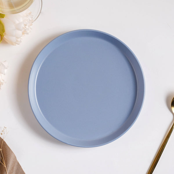 Criselda Grey Matte Pasta Plate 7.5 Inch - Serving plate, pasta plate, lunch plate, deep plate | Plates for dining table & home decor