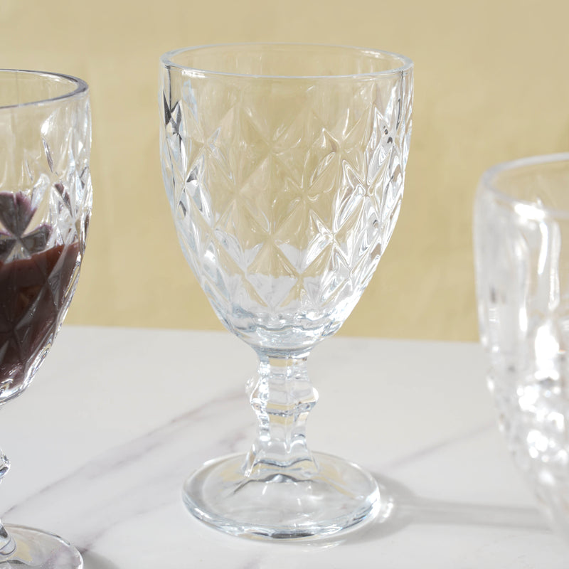 Crystal Wine Glass Set of 2