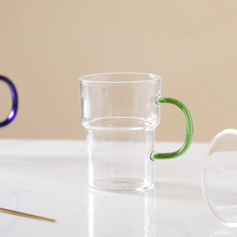 Juice Mug With Handle- Mug for coffee, tea mug, cappuccino mug | Cups and Mugs for Coffee Table & Home Decor