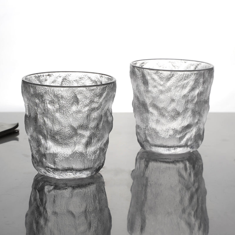 Crystal Drinking Glass Set of 2