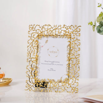 Souvenir Golden Photo Frame Small - Picture frames and photo frames online | Home decor online