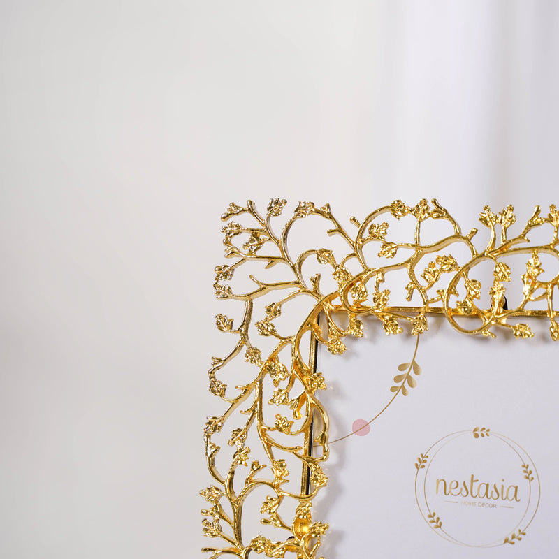 Souvenir Golden Photo Frame Small - Picture frames and photo frames online | Home decor online