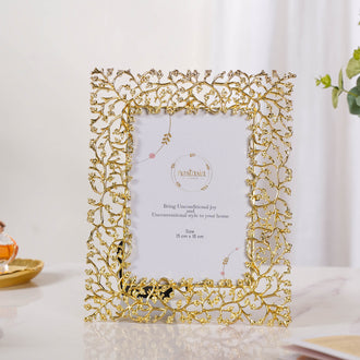 Souvenir Golden Photo Frame Large - Picture frames and photo frames online | Home decor online