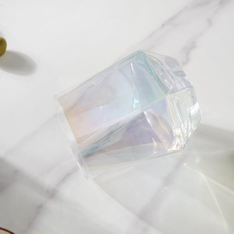 Hexagon Tumbler Glass Set of 2
