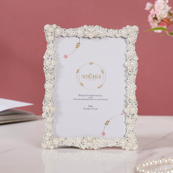 La Memoire Silver Photo Frame Large - Picture frames and photo frames online | Living room decoration items