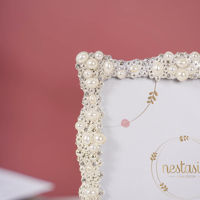 La Memoire Silver Photo Frame Large - Picture frames and photo frames online | Living room decoration items
