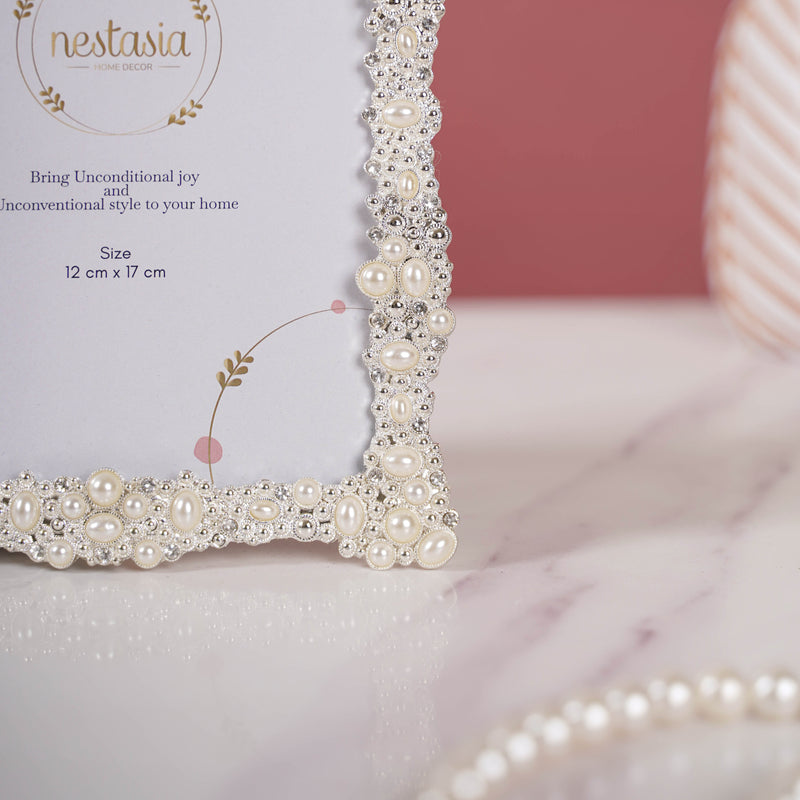 La Memoire Silver Photo Frame Large - Picture frames and photo frames online | Living room decoration items