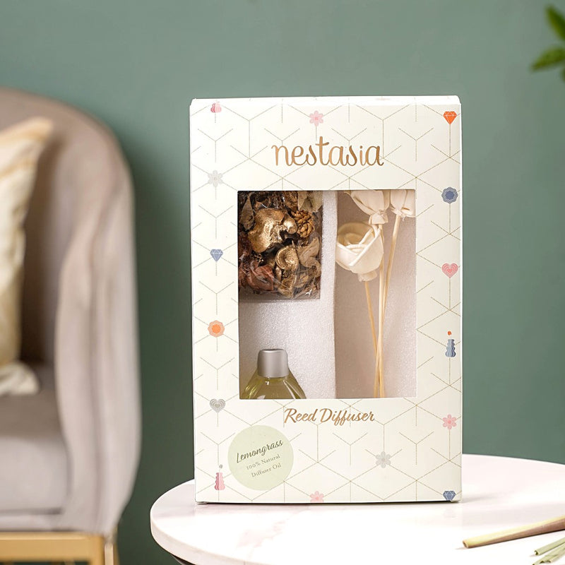 Fresh Lemongrass Reed Diffuser Set Of 3