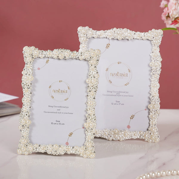 La Memoire Silver Photo Frame Large - Picture frames and photo frames online | Living room decoration items