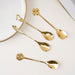 Luxe Stainless Steel Teaspoon Set Of 4 Golden