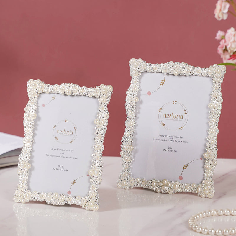 La Memoire Silver Photo Frame Large - Picture frames and photo frames online | Living room decoration items