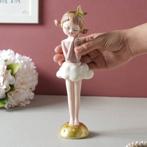 Standing Girl Decor - Showpiece | Home decor item | Room decoration item