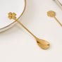 Luxe Stainless Steel Teaspoon Set Of 4 Golden