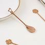 Luxe Stainless Steel Teaspoon Set Of 4 Rose Gold