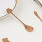 Luxe Stainless Steel Teaspoon Set Of 4 Rose Gold