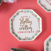 Holly Jolly Christmas 21 Piece Dinner Set For 6