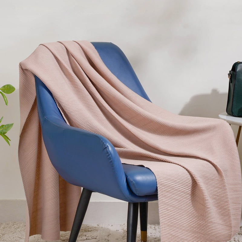 Ribbed Pret Scarf Beige