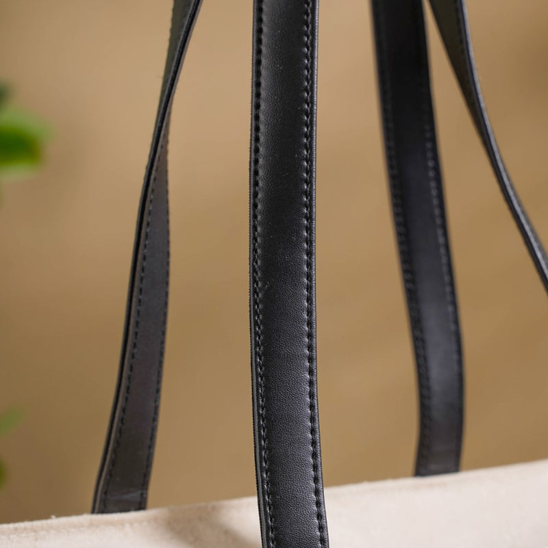 Nahua Canvas Magazine Tote Bag Small 12 x 10 Inch