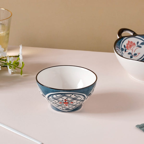 Anhui Ceramic Soup Bowl 4.5 Inch 300 ml - Bowl, soup bowl, ceramic bowl, snack bowls, curry bowl, popcorn bowls | Bowls for dining table & home decor