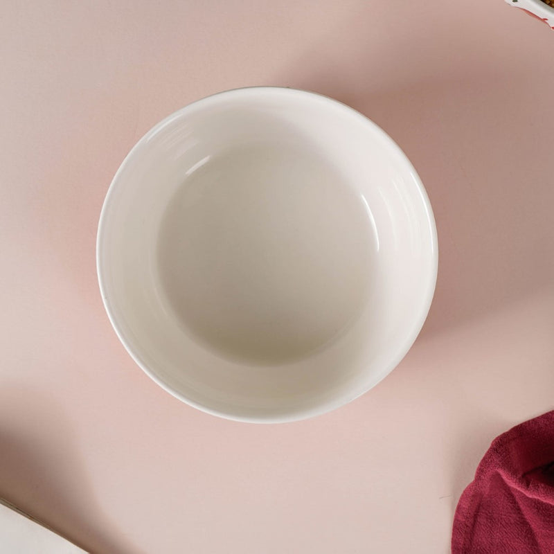 Strawberry Serving Bowl - Bowl, ceramic bowl, serving bowls, noodle bowl, salad bowls, bowl for snacks, large serving bowl | Bowls for dining table & home decor