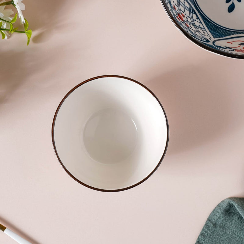 Anhui Ceramic Soup Bowl 4.5 Inch 300 ml - Bowl, soup bowl, ceramic bowl, snack bowls, curry bowl, popcorn bowls | Bowls for dining table & home decor