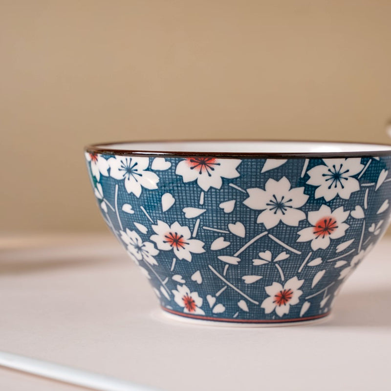 Nimono Ceramic Soup Bowl 4.5 Inch 300 ml - Bowl,ceramic bowl, snack bowls, curry bowl, popcorn bowls | Bowls for dining table & home decor