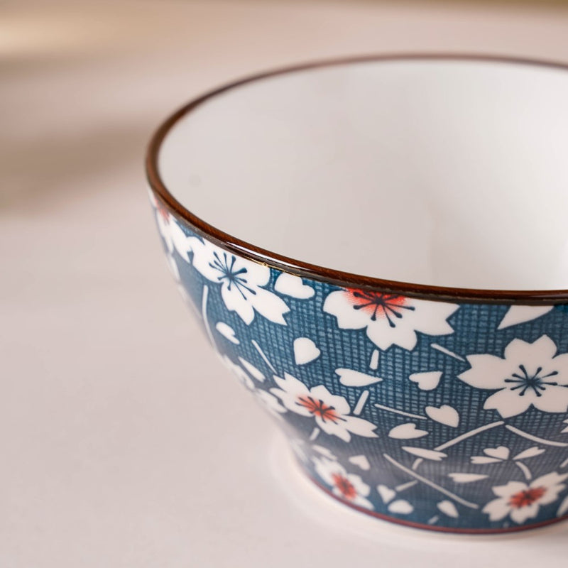 Nimono Ceramic Soup Bowl 4.5 Inch 300 ml - Bowl,ceramic bowl, snack bowls, curry bowl, popcorn bowls | Bowls for dining table & home decor