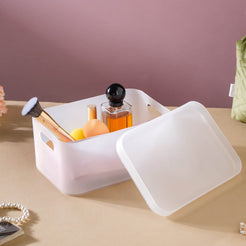 Multipurpose Storage Box With Handle And Lid