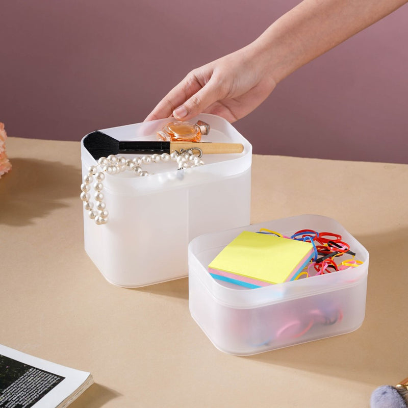 Stackable Organizer Box Set Of 2