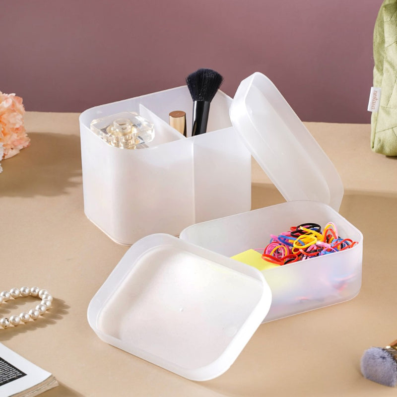 Stackable Organizer Box Set Of 2