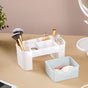 Makeup Storage Box With Drawer White