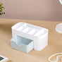 Makeup Storage Box With Drawer White